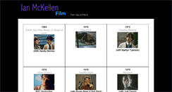 Desktop Screenshot of ianmckellen.us